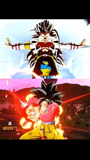 Goku Ssj4 Against Goku ssj5