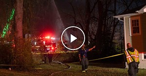 Video: House Explodes in Arlington, Va.