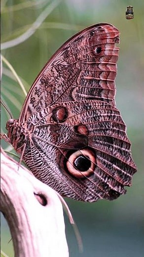 This Butterfly Has Owl Eyes 😱🦋