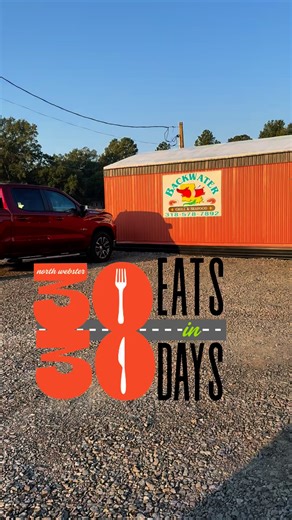 🔥 Day 10 of 30 Eats in 30 Days takes us to one of Springhill’s newest spots—Backwater Grill & Seafood! This drive-thru only restaurant is already a hit with plates like tender ribs, pulled pork sandwiches, and hearty breakfast toaster sandwiches. 🍖🥪🍳 Open Thursday–Saturday, Backwater Grill serves up shrimp, seafood, burgers, BBQ, and more—all at great prices and always hot off the grill. 👉 Who’s tried it already? What’s your go-to order? #30EatsIn30Days #StartInSpringhill #NorthWebsterEats 