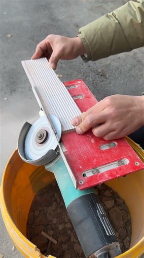 Fastest Tile Cutting Tool Ever ⚡ Watch This! #Shorts