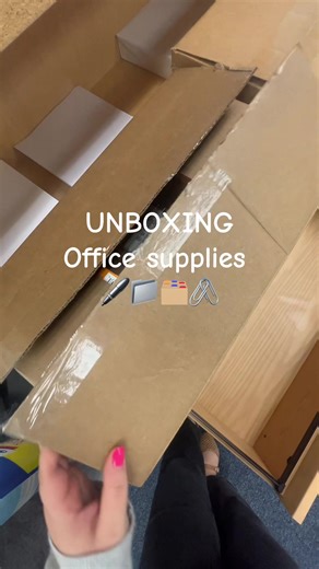 Let’s unbox office supplies—because new pens, fresh notebooks, and color-coded folders just make everything feel a little more put together.✨📎🖊️ #OfficeSupplies #officelife #fyp #WorkDay #asmr @Staples office supplies, desk organization, office aesthetic, desk refresh, new office supplies, work desk setup, productivity vibes, stationery haul, office life, desk essentials, organized desk, office restock, workday routine, aesthetic desk, planner supplies, back to work vibes, stationery lover, de
