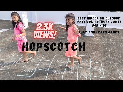 How to play Hopscotch | Hopscotch | Chalk obstacle game | Stapoo | Play and Learn games |TWINZNEST