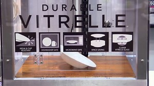 Corelle Lifestyles White Flower 8-1/2-Inch Luncheon Plate