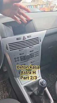 beton kasa astra H part 2/3 #astra #astrah #opelastra #otomobil