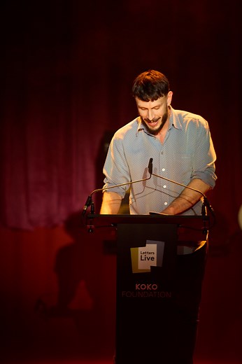 KOKO London on Instagram: "@mrrichardgadd reads writer Irvine Welsh’s 1995 letter to producer Andrew Macdonald, upon reading the first draft of the screenplay of Trainspotting. From A Night at The Theatre, a special edition of @letterslive in support of @thekokofoundation. The reading captures Welsh’s no-nonsense take on tone, language, and what he expected from his iconic cast of schemie anti-heroes. Watch now on KOKO TV. @irvine.welsh to Andrew McDonald, 7th April 1995. © Irvine Welsh"