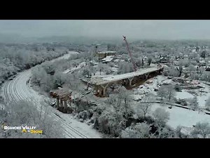 Roanoke Neighborhoods in the Snow