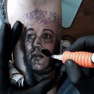 Ralf Nonnweiler “building up the values slowly” using his Stigma-Rotary® tattoo machines 󾮟󾮟󾮟 #stigma #stigmarotary #thefutureisnow #enjoytattooing #stigmacartridges #prodigyv2 #beastv2 #jet #jetpower #neuro #ray #raypen #soldier #stigmaclickgrip #stigmagrips #stigmafamily #ralfnonnweilerta2 #WIP #blackandgrey #blackandgreytattoo #portrait #portraittattoo | Stigma Rotary