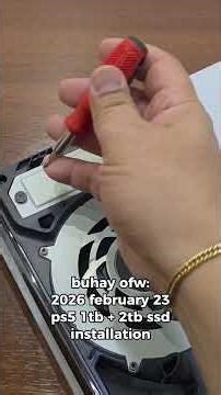 buhay ofw: 2026 february 23 ps5 1tb + 2tb ssd installation