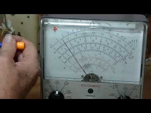 Valve Radio Alignment using my new Voltohmyst VTVM