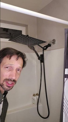 Rainfall shower head with wand QUICK REVIEW | Amazon product review