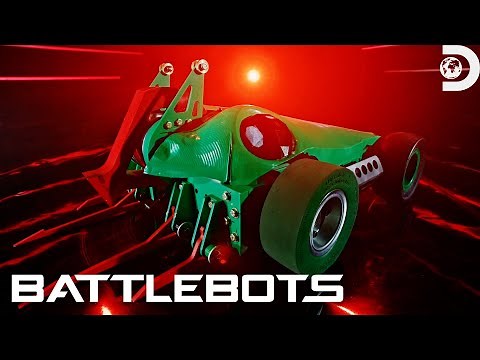 TORN TO SHREDS! Ribbot vs Lockjaw | Battlebots | Discovery