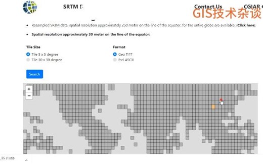 STRM高程数据免费快速下载