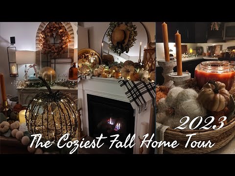 NEW🍁2023 COZY FALL HOME TOUR🍁
