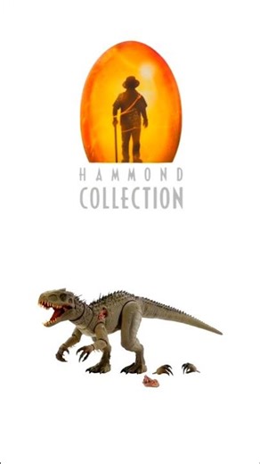 NEW HAMMOND COLLECTION INDOMINUS REX FIGURE REVEALED!! #shorts #jurassicworld