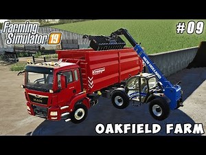 Selling soybeans and silage | Farming on Oakfield Farm | Farming simulator 19 | Timelapse #09