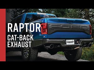 FORD RAPTOR // MBRP 3" Cat-Back, Dual Rear Exit Overview