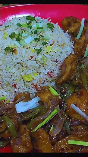 Golden Crispy Mongolian Chicken Over Fried Rice In 20 Minutes #RecipeOfTheDay #EasyRecipe