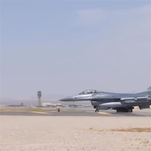 57K views · 1.2K reactions | F-16 Fighter Jets Preflight + Takeoff/Landing At Nellis AFB | Military Update | Facebook