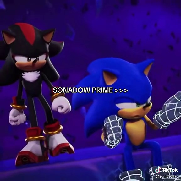 Sonadow Prime: A Heartfelt Moment between Sonic and Shadow