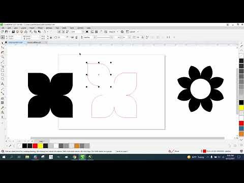 Corel Draw Tips & Tricks Draw a Flower an easy way