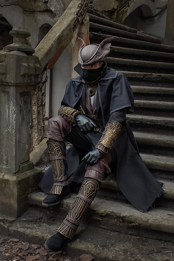 Hunter Costume From Bloodborne: Men's Cosplay Outfit, Video Games Costume - Etsy