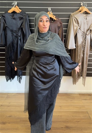 Elegant Satin Lace Tops - Ozmah Collection