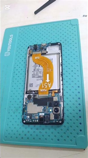 Samsung A51 screen replacement Re-Display PART 2