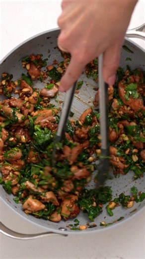 Ginger Peanut Chicken Coconut Rice = a perfect meal! Comment "recipe" to get it in your inbox. https://pinchofyum.com/ginger-peanut-chicken-with-coconut-rice | Pinch of Yum