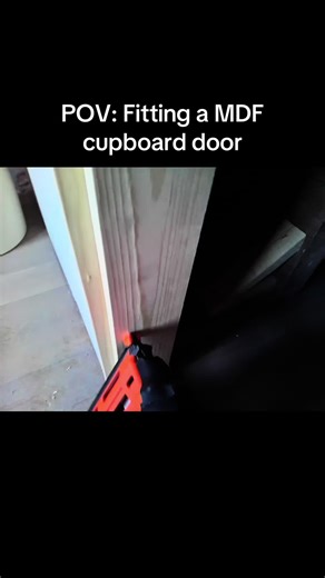 POV: Fitting a MDF Cupboard Door in Joinery