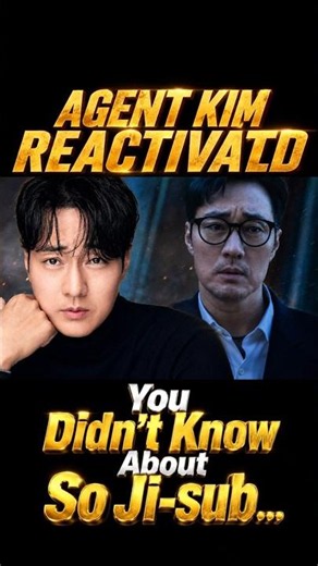 So Ji-sub’s Surprising Story #kdrama #agentkimreactivated #sojisub