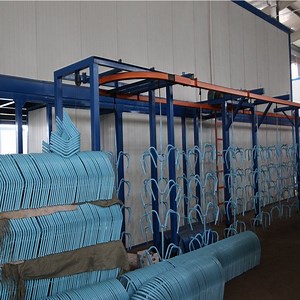 [Hot Item] Automatic Powder Coating Production Line/Painting Line for Metal Pipes
