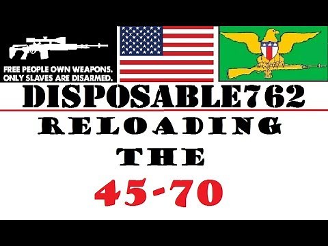 Reloading the THUMPER 45-70 GOVT IMR 4895 topped with a 405 Grain Cast Bullet