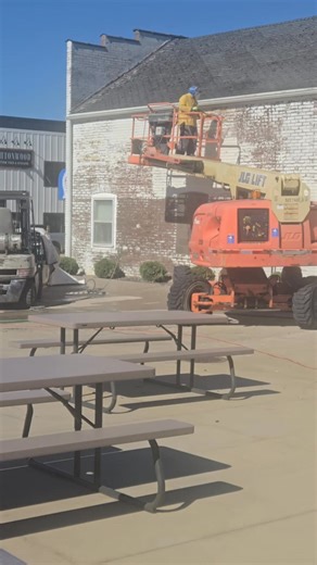 What's the Scoop at Delaney's Ice Cream Shoppe Fixing up the corner building 👷‍♂️ Big things happening soon | Delaney's Ice Cream Shoppe