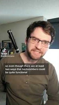 You CAN Wear Swords on Your Back (should you?)