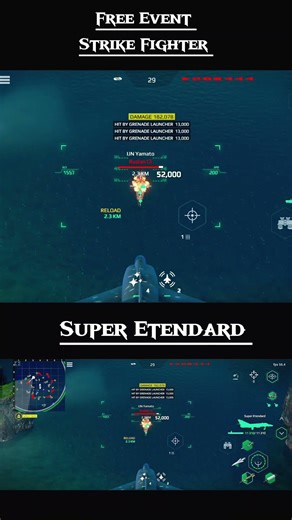 Modern warships best Free strike Fighter For F2P Players #modernwarships #shorts