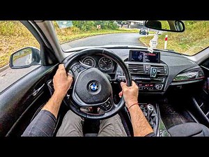 2013 BMW F20 118i (1.6 170 hp) | POV Test Drive #2563 Joe Black