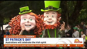It's St Patrick's Day with events planned around the country today. ☘️ | Sunrise