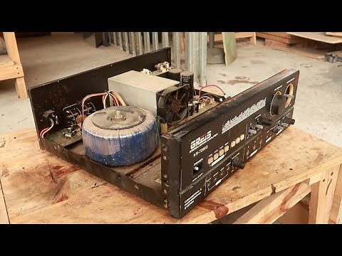 Restoration 8-transistor signal amplifier // Complete restoration process