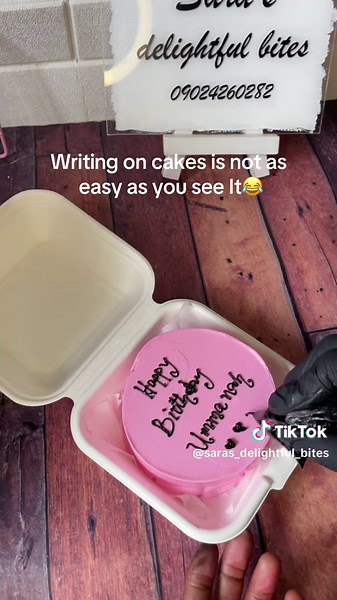 Mastering Bento Cake Writing Techniques