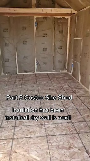 Part 5 Costco She Shed Like and follow for part 5! #ImAGhost #foryoupage #fyp #shedlife #shedtiktok
