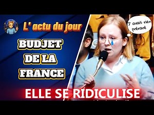 A unique moment: Ersilia Soudais completely lost and in control of nothing in front of the assembly.