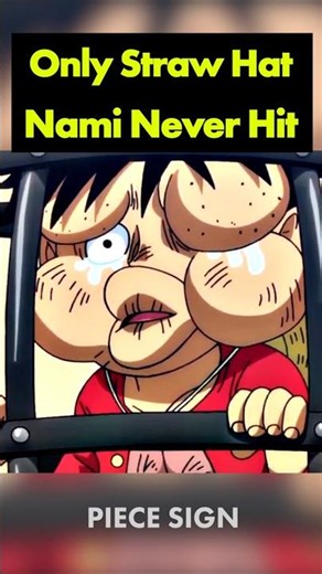 Only Straw Hat Nami never beats up