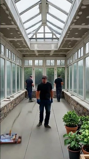 Panoramic Sunroom Luxury Renovation | Botanical Conservatory Transformation Before & After