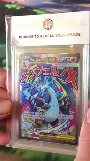 Mega Charizard X ex #charizard #X #megacharizard #promo #graded #reveal #megaevolution #graded10