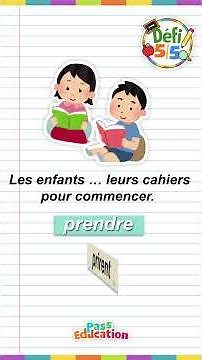 Passé simple – 3ᵉ personne des 3 groupes – CM1 | Exercices en vidéo – Défi 5/5