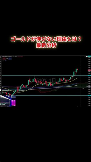 ゴールドが伸びない理由とは？最新分析 #トレード #投資 #コモディティ #ゴールド #金 #金利