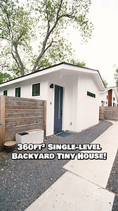 Would you live in this single-level #tinyhouse ?🏡 #housetour #ADU #hometour #tinyhome #inlawsuite #retirementhome #cottage | Dream Big Live Tiny Co.