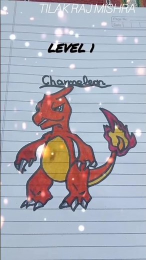 Evolution of Pokemon Charmeleon ❤️🤗🤩