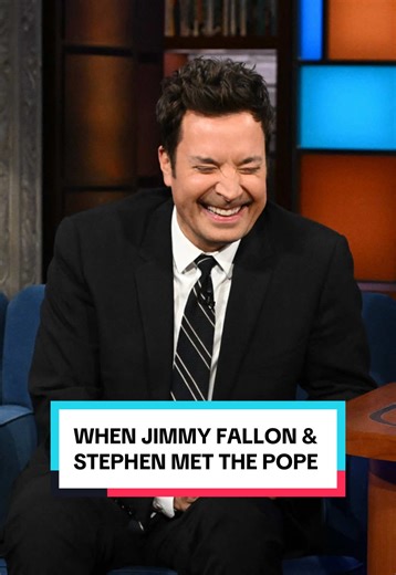 Jimmy Fallon and Stephen Colbert's Encounter with Pope Francis